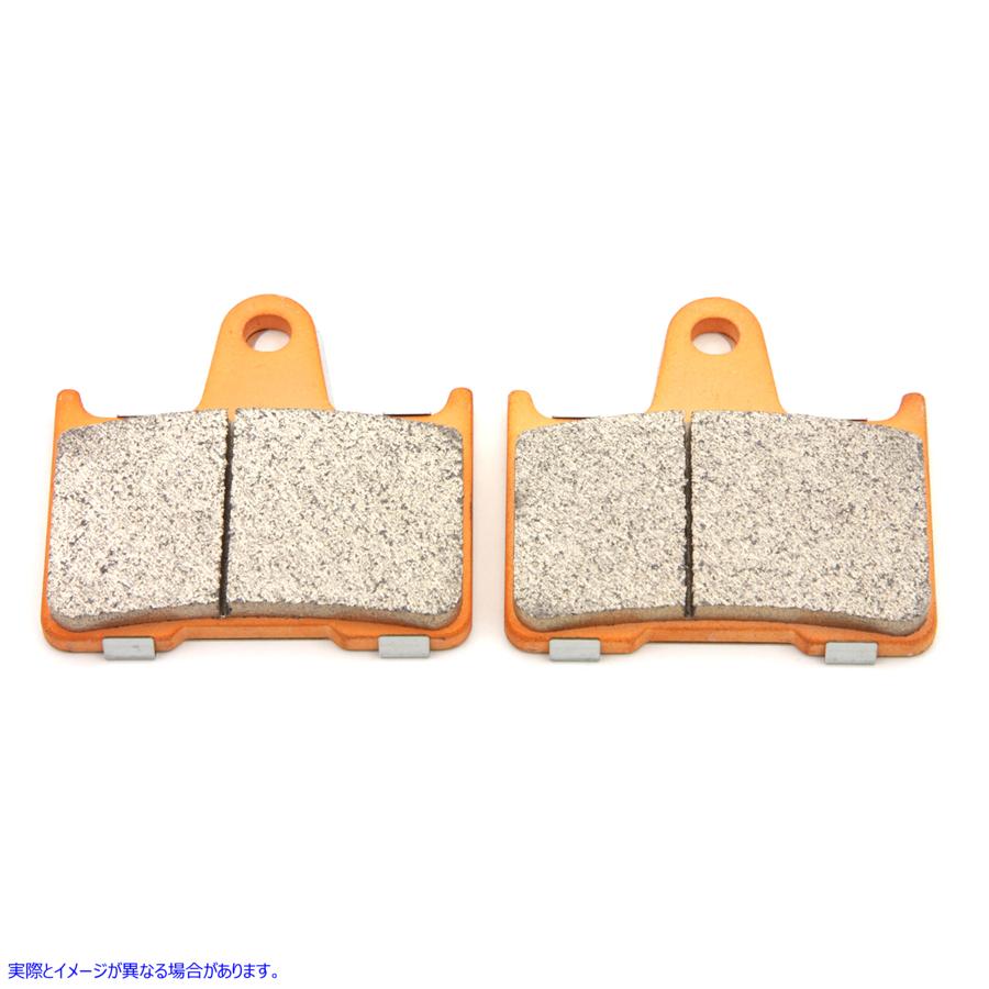 23-0185 Duro メタリック リア ブレーキ パッド セット 取寄せ Vツイン Duro Metallic Rear Brake Pad Set (検索用／41300053 Du
