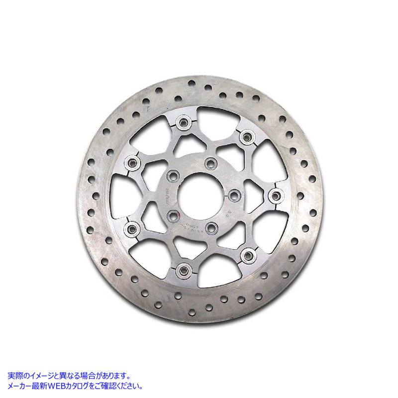 23-0230 フローティングステンレススチール 11.8 インチフロントブレーキディスク 取寄せ Vツイン Floating Stainless Steel 11.