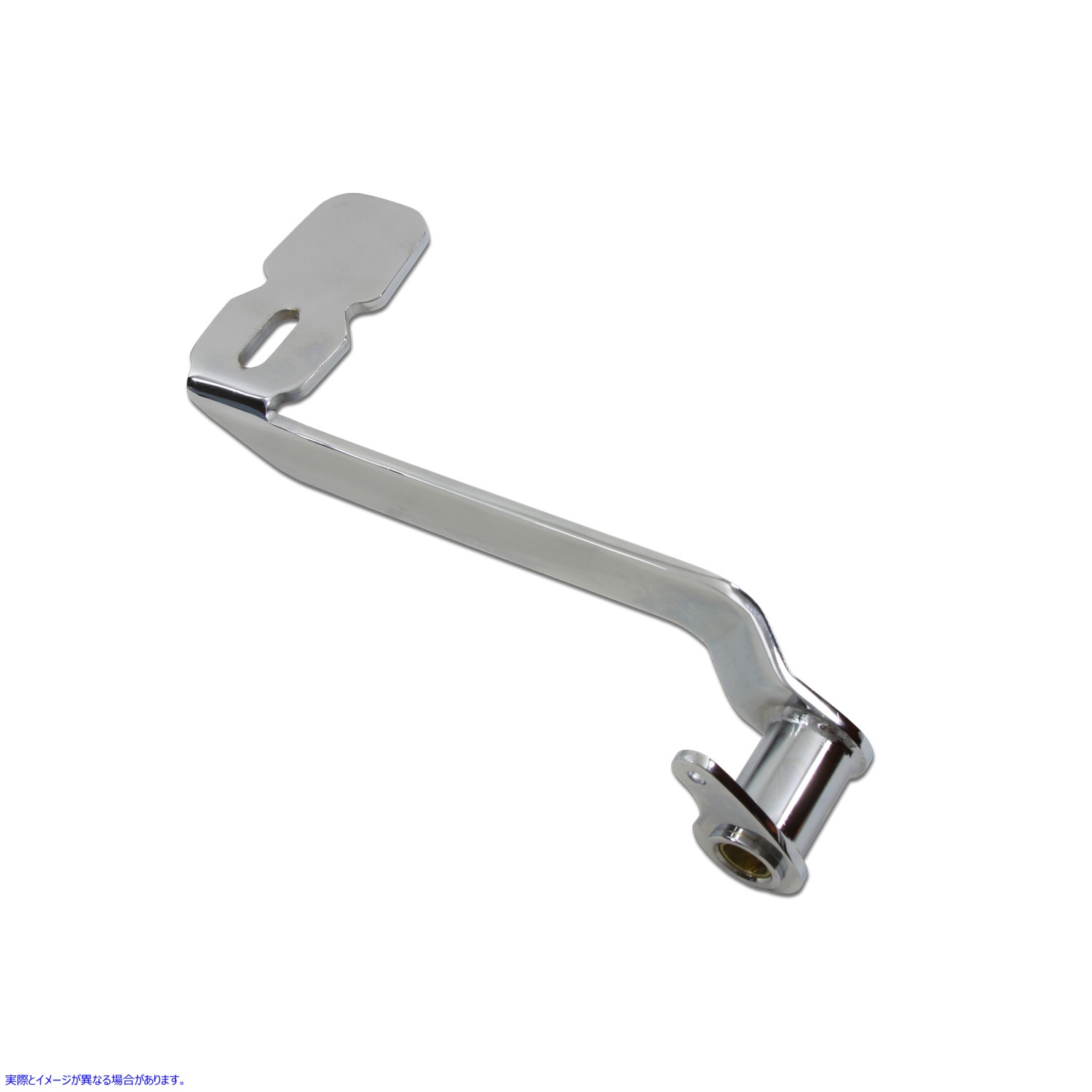 23-0241 クロームエクステンデッドブレーキペダル 取寄せ Vツイン Chrome Extended Brake Pedal (検索用／