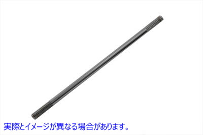 23-0252 クローム ストレート シフター ロッド 長さ 7-3/4 インチ 取寄せ Vツイン Chrome Straight Shifter Rod 7-3/4 inch Long