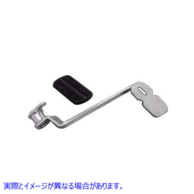 23-0360 ゴムパッド付きフォワードブレーキペダル 取寄せ Vツイン Forward Brake Pedal with Rubber Pad (検索用／