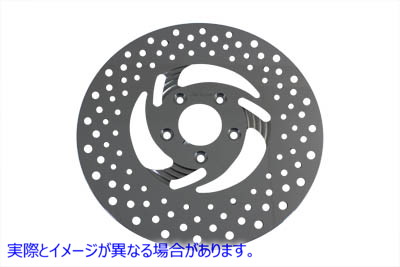 23-0376 11-1/2 インチ フロント ブレーキ ディスク 取寄せ Vツイン 11-1/2 inch Front Brake Disc (検索用／ Duro
