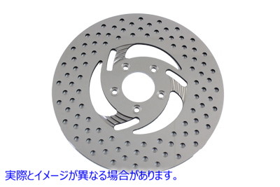 23-0391 11-1/2 インチ フロント レイザー ブレーキ ディスク 取寄せ Vツイン 11-1/2 inch Front Razor Brake Disc (検索用／ Du