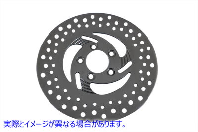 23-0392 11-1/2 インチ リア レイザー ブレーキ ディスク 取寄せ Vツイン 11-1/2 inch Rear Razor Brake Disc (検索用／