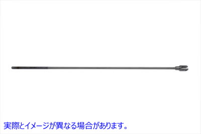 23-0399 リアメカニカルブレーキロッド 全長22-1/4インチ 取寄せ Vツイン Rear Mechanical Brake Rod 22-1/4 inch Overall Lengt