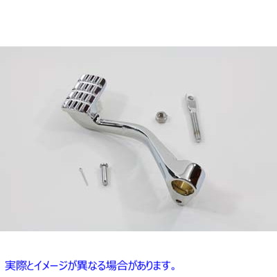 23-0401 ブレーキペダル クローム 取寄せ Vツイン Brake Pedal Chrome (検索用／42459-80B 42447-96