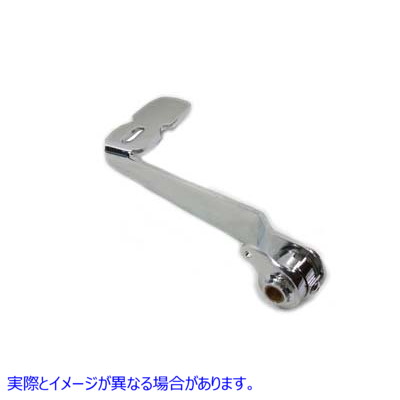 23-0473 フォワード ブレーキ ペダル 調整可能 クローム 取寄せ Vツイン Forward Brake Pedal Adjustable Chrome (検索用／