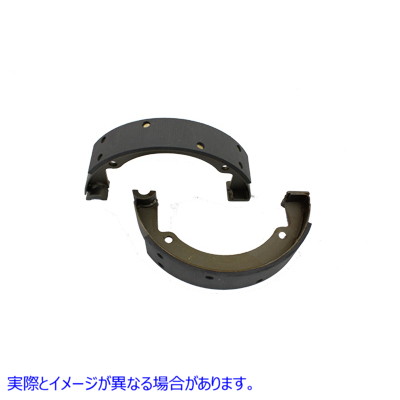 23-0500 リアメカニカルブレーキシューセット 取寄せ Vツイン Rear Mechanical Brake Shoe Set (検索用／41805-38