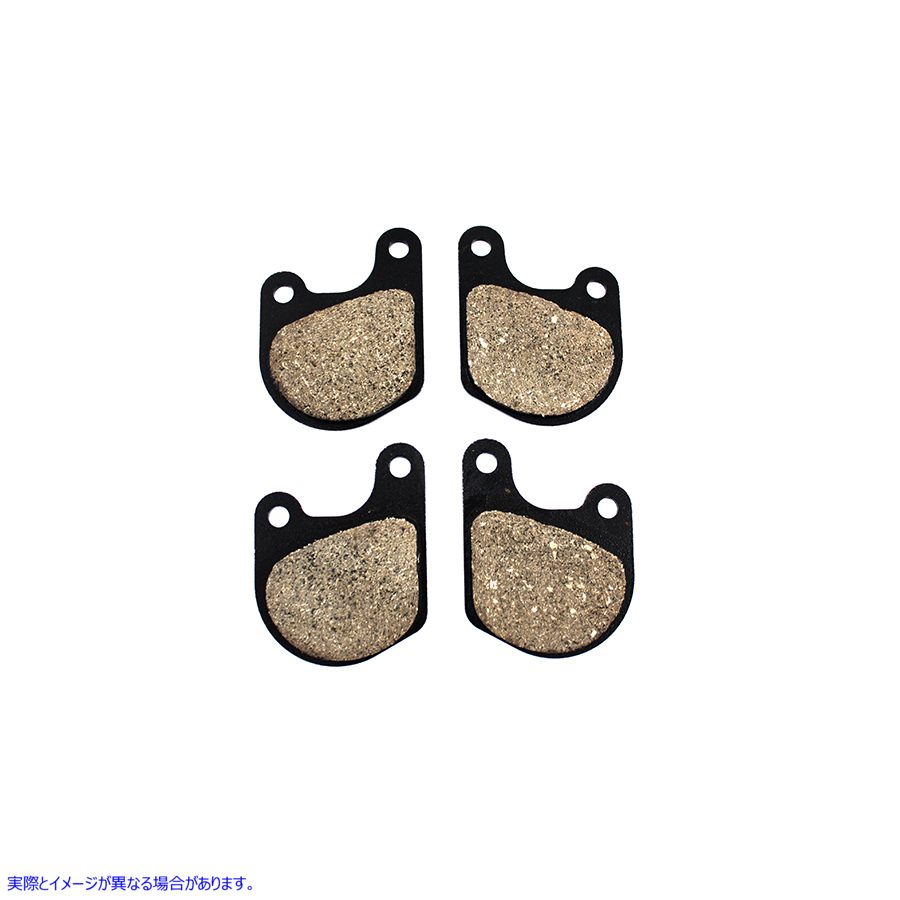 23-0509 Duro ソフト フロント ブレーキ パッド セット デュアル ディスク 取寄せ Vツイン Duro Soft Front Brake Pad Set Dual