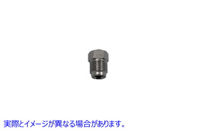 23-0611 クローム ブレーキ ライン ティー プラグ 取寄せ Vツイン Chrome Brake Line Tee Plug (検索用／42311-58