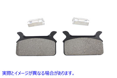 23-0627 ケブラー リア ブレーキ パッド セット 取寄せ Vツイン Kevlar Rear Brake Pad Set (検索用／43957-86 Duro