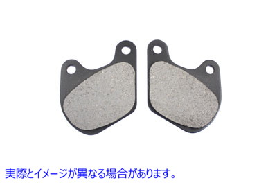 23-0640 Duro セミメタリック フロント ブレーキ パッド セット 取寄せ Vツイン Duro Semi-Metallic Front Brake Pad Set (検索