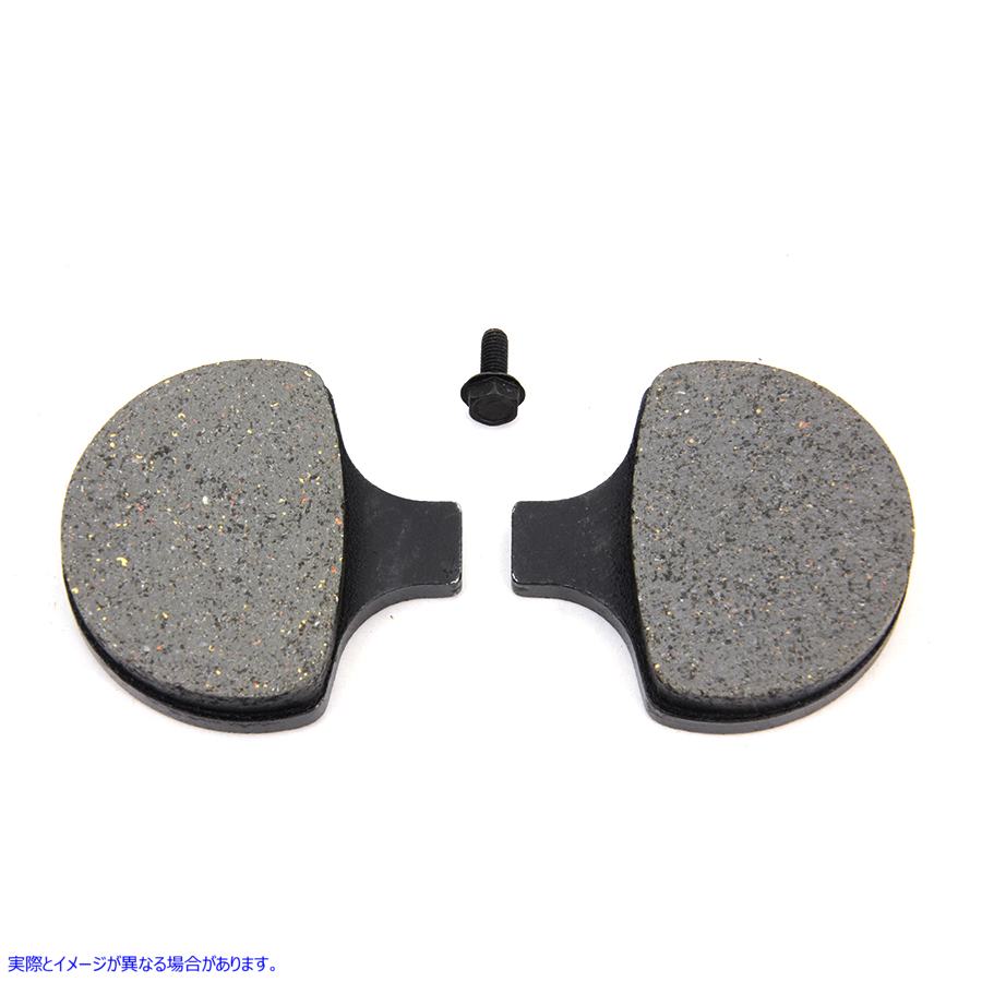 23-0647 Duro セミメタリック フロント ブレーキ パッド セット 取寄せ Vツイン Duro Semi-Metallic Front Brake Pad Set (検索