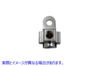 23-0709 ブレーキ ライン ティー クローム 取寄せ Vツイン Brake Line Tee Chrome (検索用／83566-51