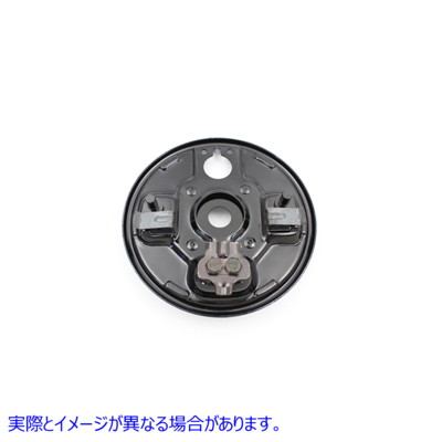 23-0715 リア油圧バッキングプレート ブラック 取寄せ Vツイン Rear Hydraulic Backing Plate Black (検索用／41650-63