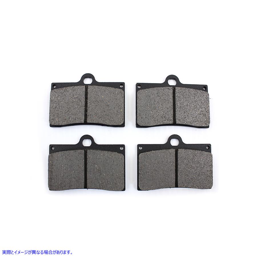 23-0788 Duro ソフトブレーキパッドセット 取寄せ Vツイン Duro Soft Brake Pad Set (検索用／ Duro
