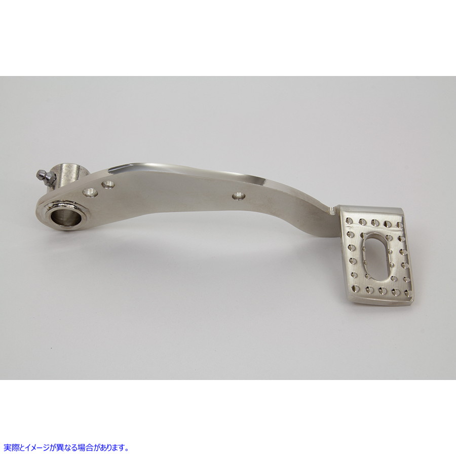 23-0816 レプリカ ブレーキ ペダル ダル ニッケル メッキ 取寄せ Vツイン Replica Brake Pedal Dull Nickel Plated (検索用／