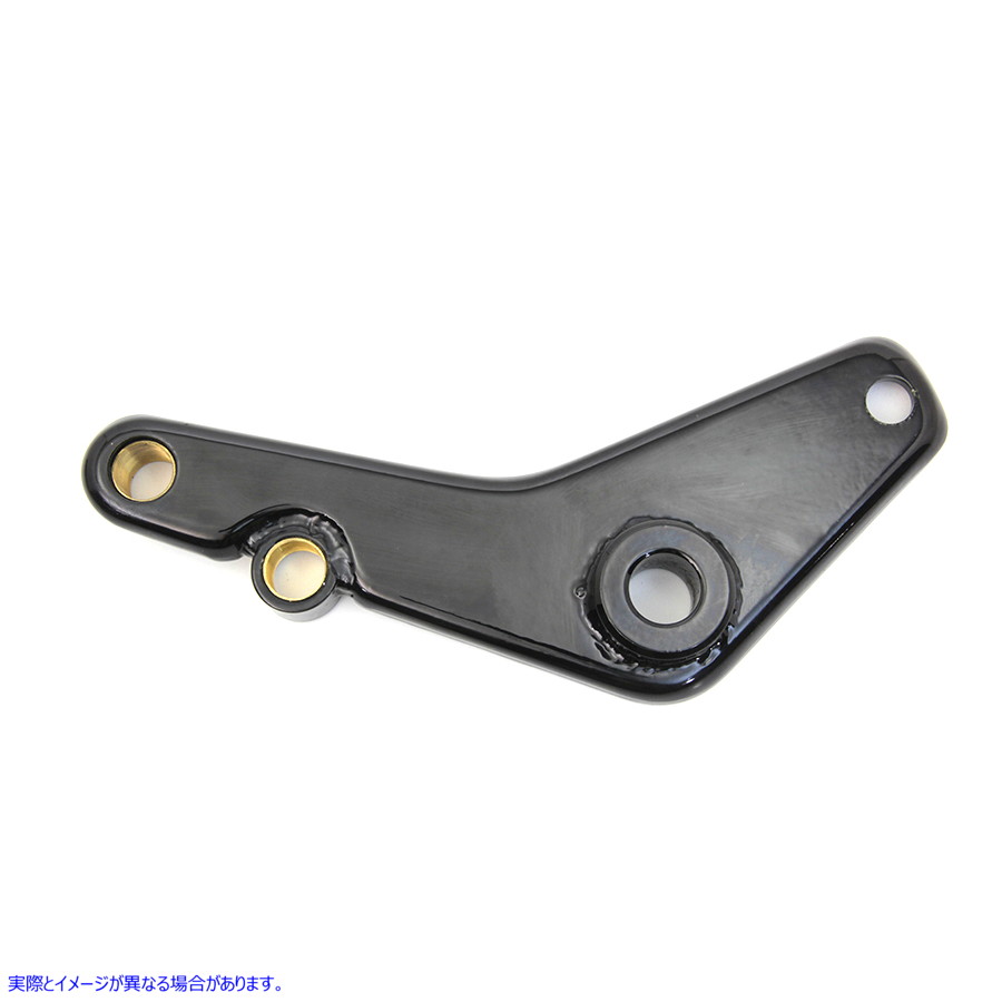 23-0841 リアブレーキキャリパーマウントブラケット ブラック Rear Brake Caliper Mount Bracket Black 取寄せ Vツイン (検索用