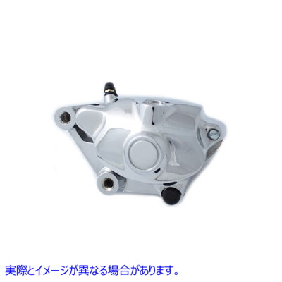 23-0851 シルバー 2 ピストン フロント ブレーキ キャリパー 左側 取寄せ Vツイン Silver 2 Piston Front Brake Caliper Left Si