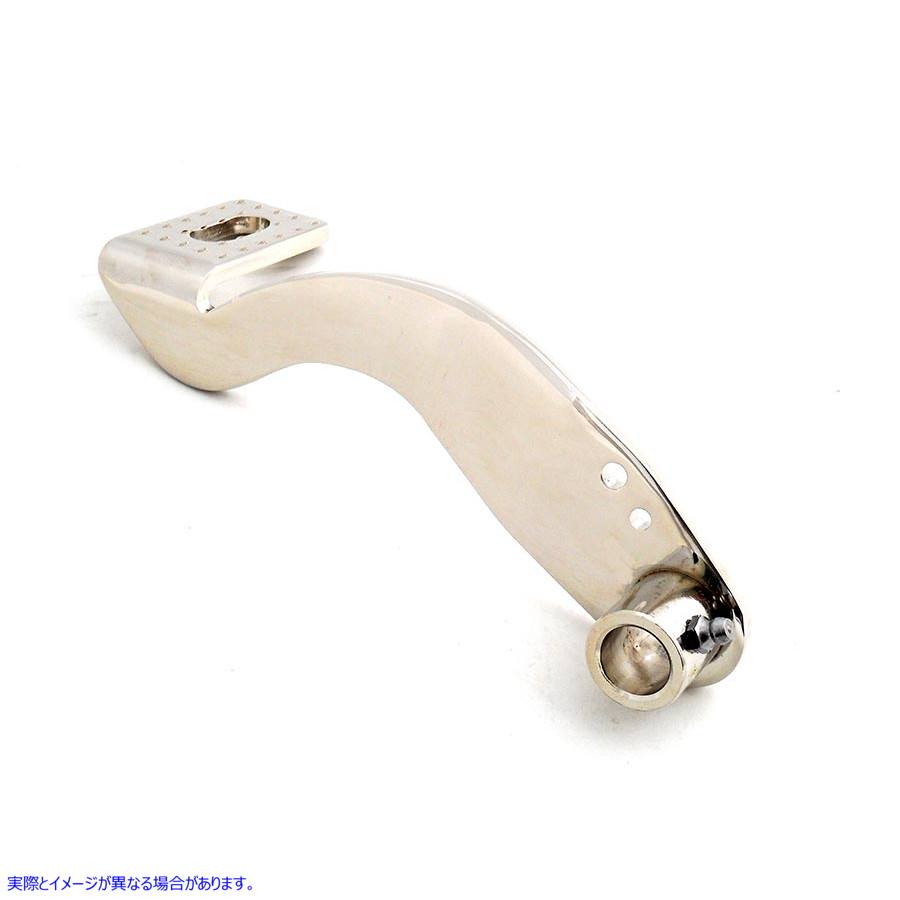 23-0868 レプリカ ブレーキ ペダル ブライト ニッケル メッキ 取寄せ Vツイン Replica Brake Pedal Bright Nickel Plated (検索