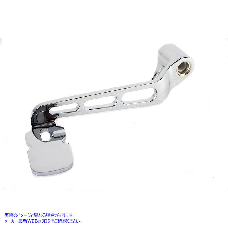 23-0937 ビレットクロームブレーキペダル 取寄せ Vツイン Billet Chrome Brake Pedal (検索用／40091-10