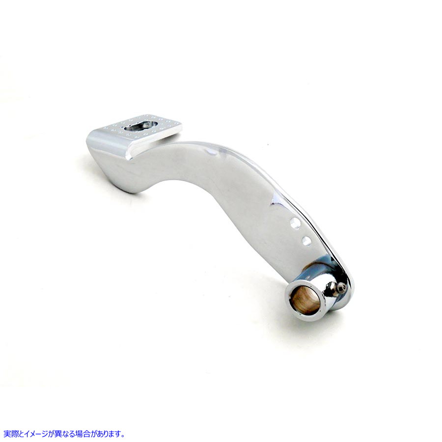 23-0942 レプリカ ブレーキ ペダル クローム 取寄せ Vツイン Replica Brake Pedal Chrome (検索用／