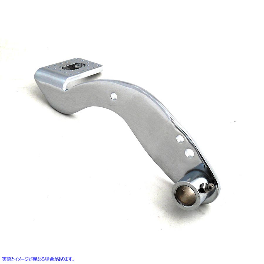 23-0977 レプリカ ブレーキ ペダル クローム 取寄せ Vツイン Replica Brake Pedal Chrome (検索用／