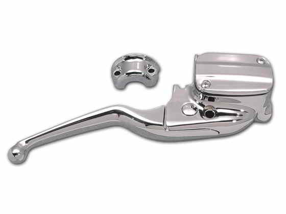 23-1055 ハンドルバー マスターシリンダー アセンブリ クローム 取寄せ Vツイン Handlebar Master Cylinder Assembly Chrome (検