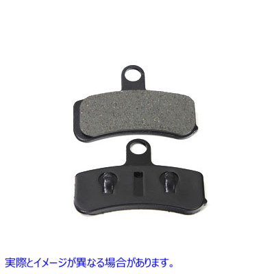 23-1057 Duro セミメタリック フロント ブレーキ パッド セット 取寄せ Vツイン Duro Semi-Metallic Front Brake Pad Set (検索