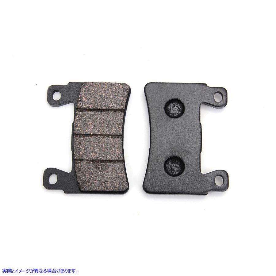 23-1059 Duro セラミック フロント ブレーキ パッド セット 取寄せ Vツイン Duro Ceramic Front Brake Pad Set (検索用／4130010
