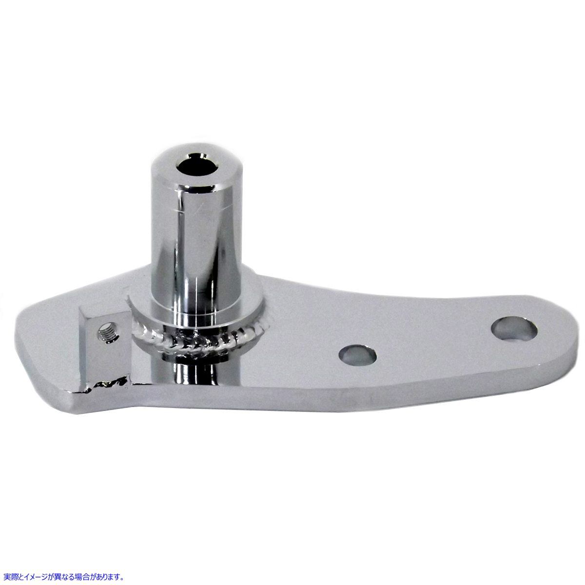 23-1209 ブレーキペダルマウントプレートクローム 取寄せ Vツイン Brake Pedal Mount Plate Chrome (検索用／