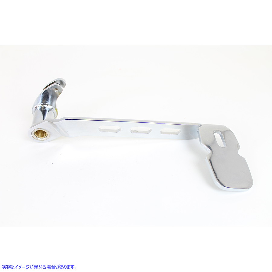 23-1327 3スロットクロームブレーキペダル 取寄せ Vツイン 3-Slot Chrome Brake Pedal (検索用／