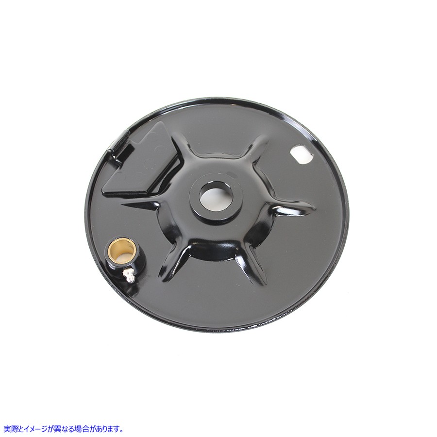 23-1346 レプリカ リア ブレーキ シュー バッキング プレート 取寄せ Vツイン Replica Rear Brake Shoe Backing Plate (検索用／