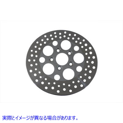 23-1500 11-1/2 インチ フロント ブレーキ ディスク穴スタイル 取寄せ Vツイン 11-1/2 inch Front Brake Disc Hole Style (検索