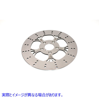 23-1508 11-1/2 インチ フロント ブレーキ ディスク 5 スポーク スタイル 取寄せ Vツイン 11-1/2 inch Front Brake Disc 5-Spoke