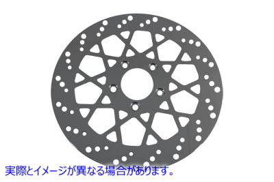 23-1521 11-1/2 インチ フロント ブレーキ ディスク X スポーク スタイル 取寄せ Vツイン 11-1/2 inch Front Brake Disc X-Spoke