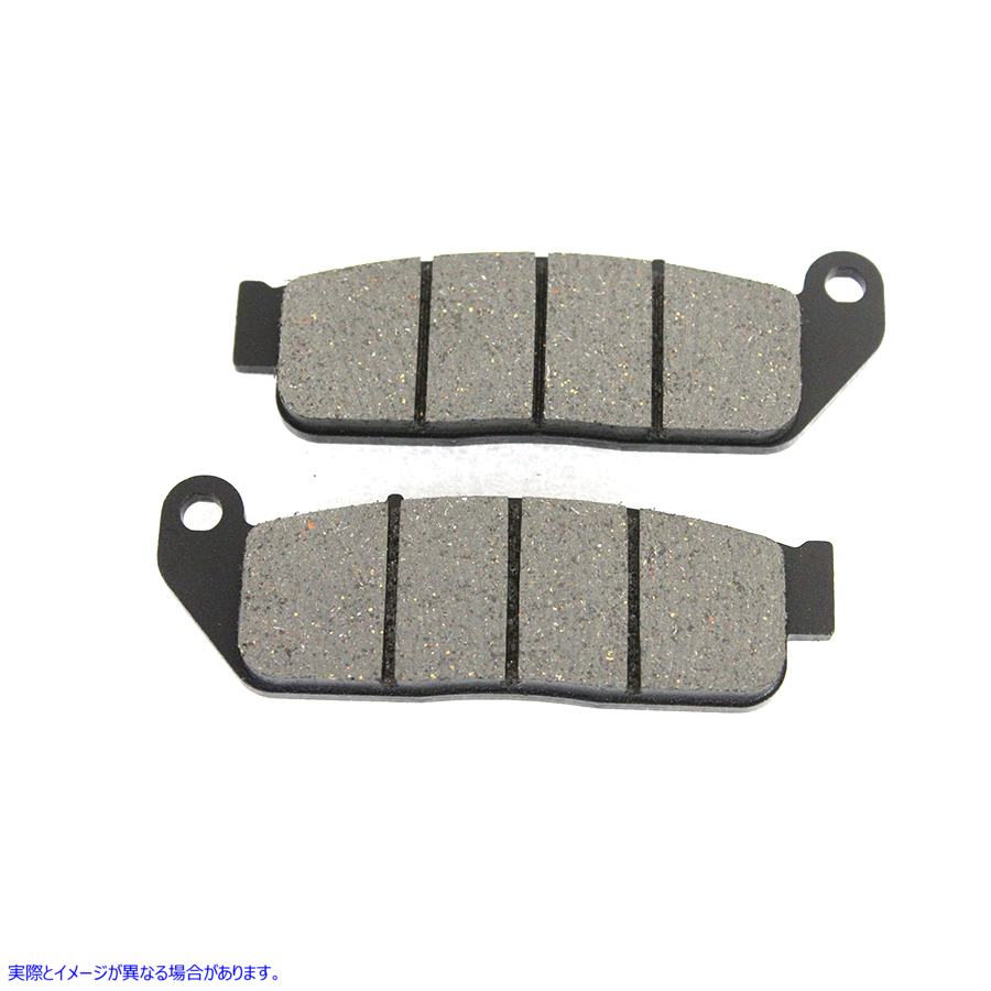 23-1675 Duro ソフト フロント ブレーキ パッド セット 取寄せ Vツイン Duro Soft Front Brake Pad Set (検索用／ Duro 7151S