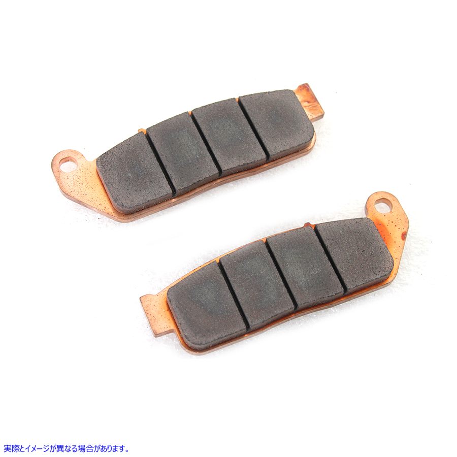 23-1679 Duro フロント ブレーキ パッド セット セミメタリック 取寄せ Vツイン Duro Front Brake Pad Set Semi-Metallic (検索