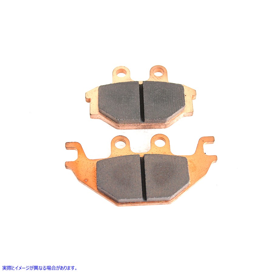 23-1680 Duro セミメタリック リア ブレーキ パッド セット 取寄せ Vツイン Duro Semi-Metallic Rear Brake Pad Set (検索用／ D