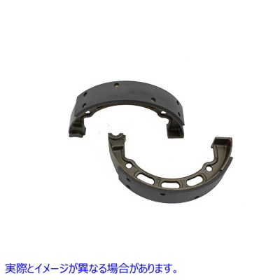 23-1750 レプリカメカニカルリアブレーキシューセット 取寄せ Vツイン Replica Mechanical Rear Brake Shoe Set (検索用／41805-