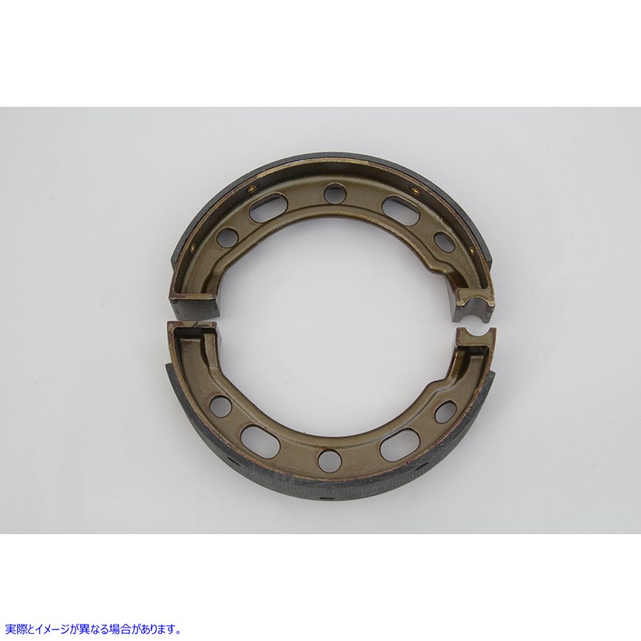 23-1751 鋳鉄製リアブレーキシューセット 取寄せ Vツイン Cast Iron Rear Brake Shoe Set (検索用／41806-41
