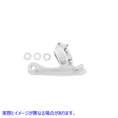 23-1792 クロームリア4ピストンキャリパー 取寄せ Vツイン Chrome Rear 4 Piston Caliper (検索用／ Belt Drive LTD. GMA-402TSC