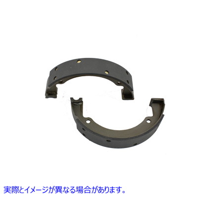 23-1795 メカニカルリアブレーキシューセット 取寄せ Vツイン Mechanical Rear Brake Shoe Set (検索用／41805-38