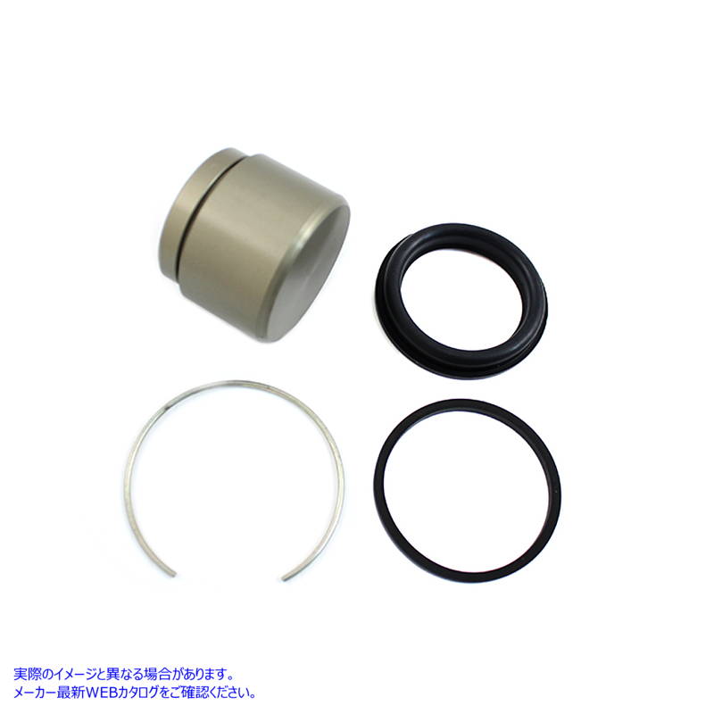 23-1999 シールキット付きリアキャリパーピストン 取寄せ Vツイン Rear Caliper Piston with Seal Kit (検索用／43946-86