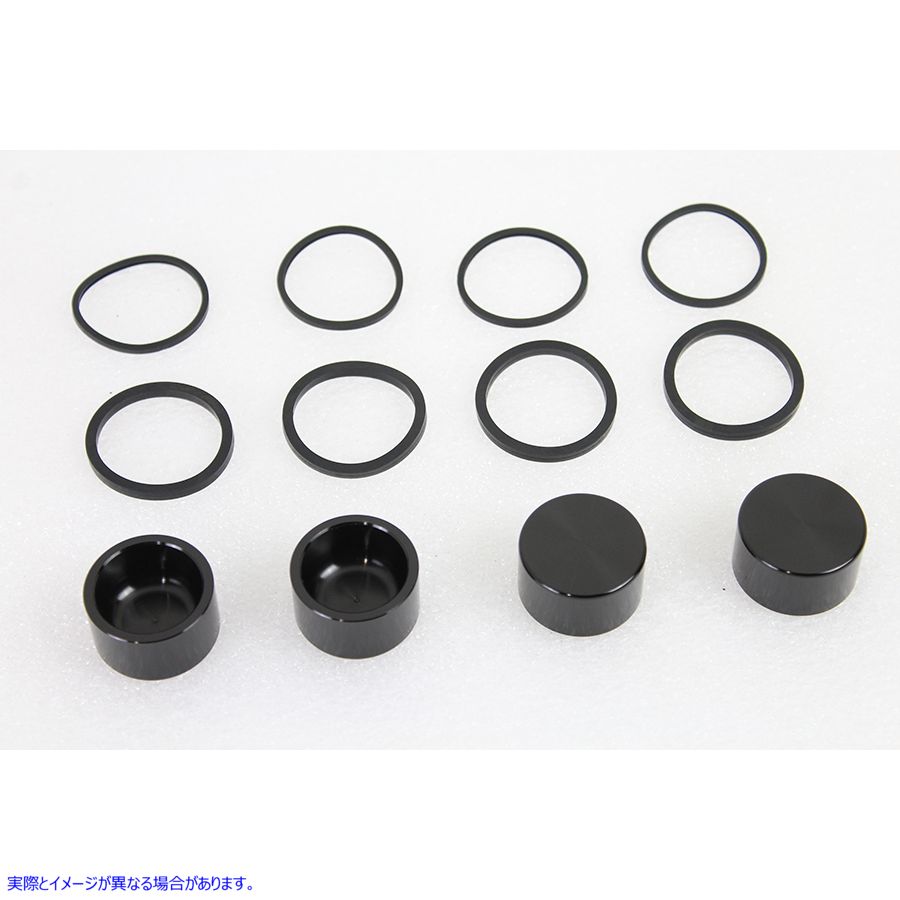 23-2318 フロントキャリパーピストンとシールキット 取寄せ Vツイン Front Caliper Piston and Seal Kit (検索用／