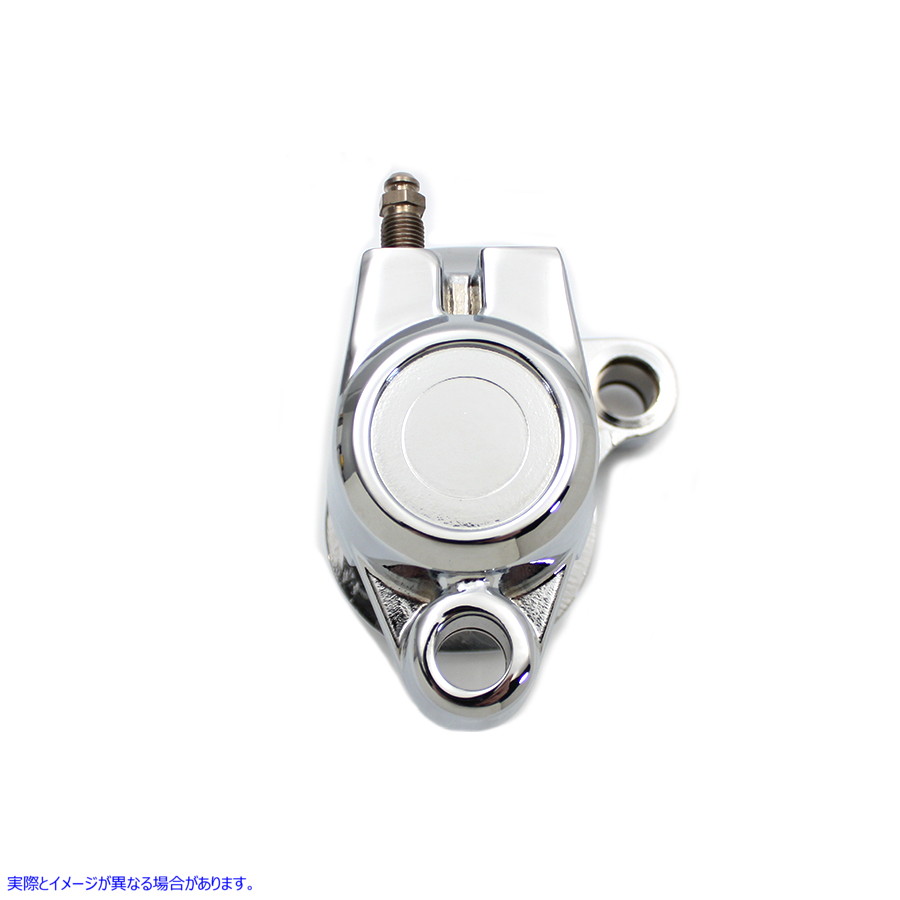 23-3060 クロームフロント1ピストン右側キャリパー 取寄せ Vツイン Chrome Front 1 Piston Right Side Caliper (検索用／44023-8
