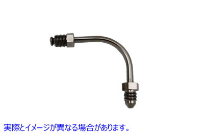 23-4283 ブレーキホースアダプターフィッティング90° 取寄せ Vツイン Brake Hose Adapter Fitting 90ｰ (検索用／ Edelbrock R42