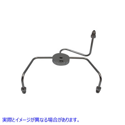 23-4306 ブレーキホースジャンクションブロック 取寄せ Vツイン Brake line Junction Block Wide (検索用／ Edelbrock R4306C