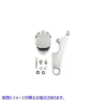 23-4515 クロームフロント2ピストン右側キャリパー 取寄せ Vツイン Chrome Front 2 Piston Right Side Caliper (検索用／ Belt D