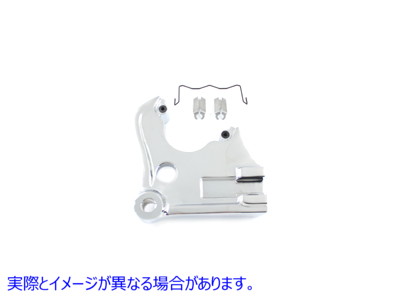 23-4531 リアブレーキキャリパーブラケット クローム 取寄せ Vツイン Rear Brake Caliper Bracket Chrome (検索用／44204-90